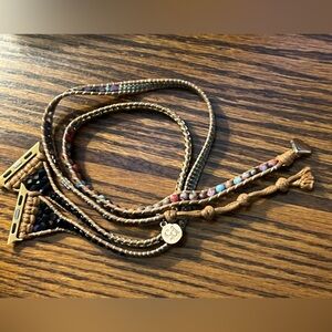 Boho Beaded Wrap Apple Watch Adjustable Bracelet